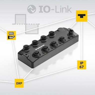 標準アプリケーション向けIO-Linkハブ TBIL-EMN-16DXP